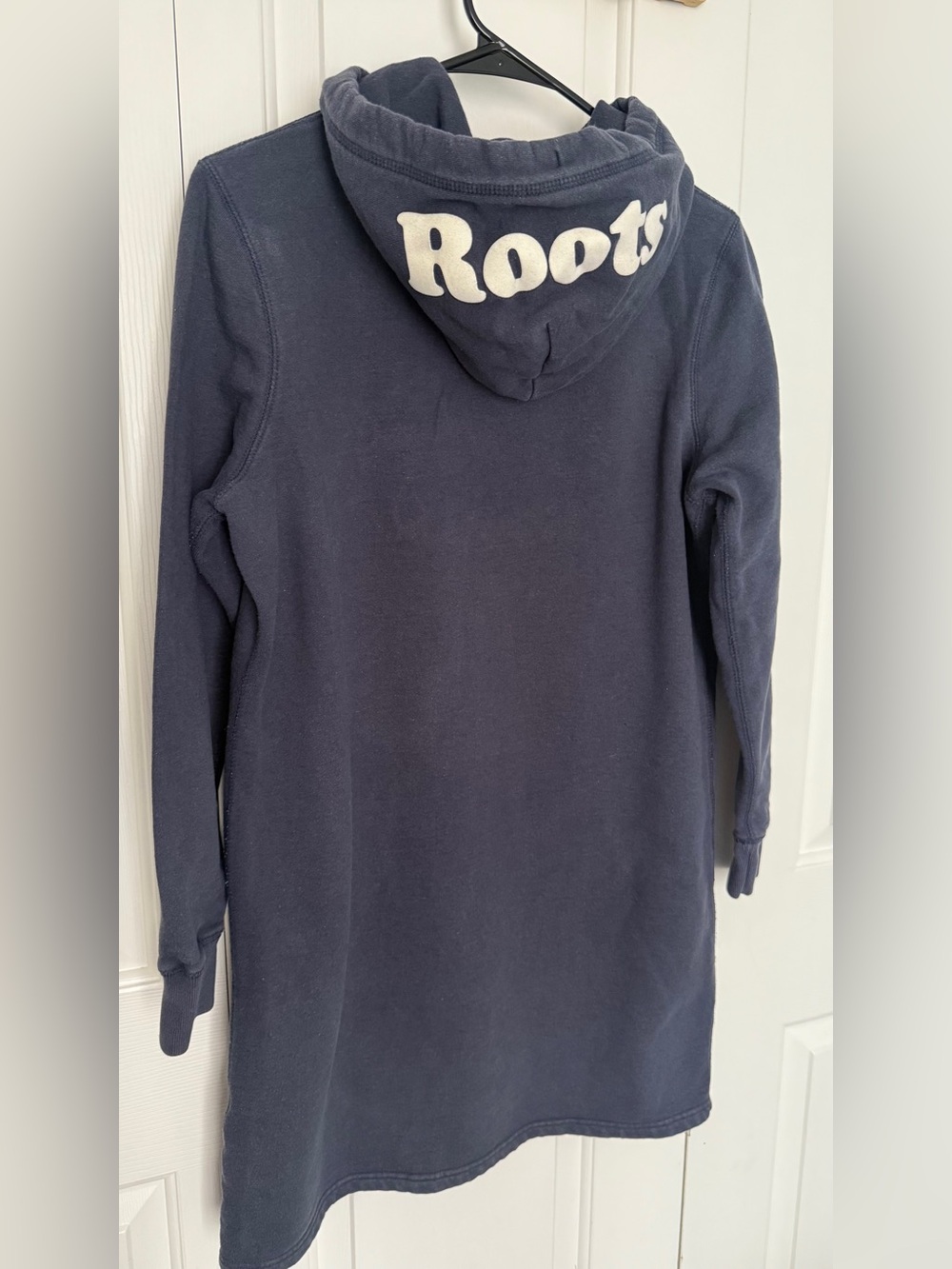 Roots Dark Gray Sweatshirt with Green Logo Patch - Picture 3 of 8